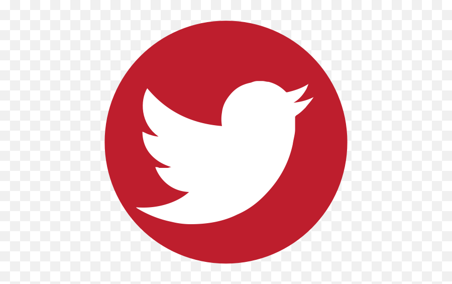 Red Twitter Png Transparent - Cockfosters Tube Station,Twitter Image Png