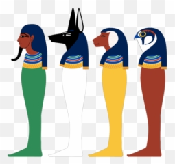 Mesopotamia And Ancient Egypt Cultures Gilgamesh - Four Sons Of Horus Png,Gilgamesh Png