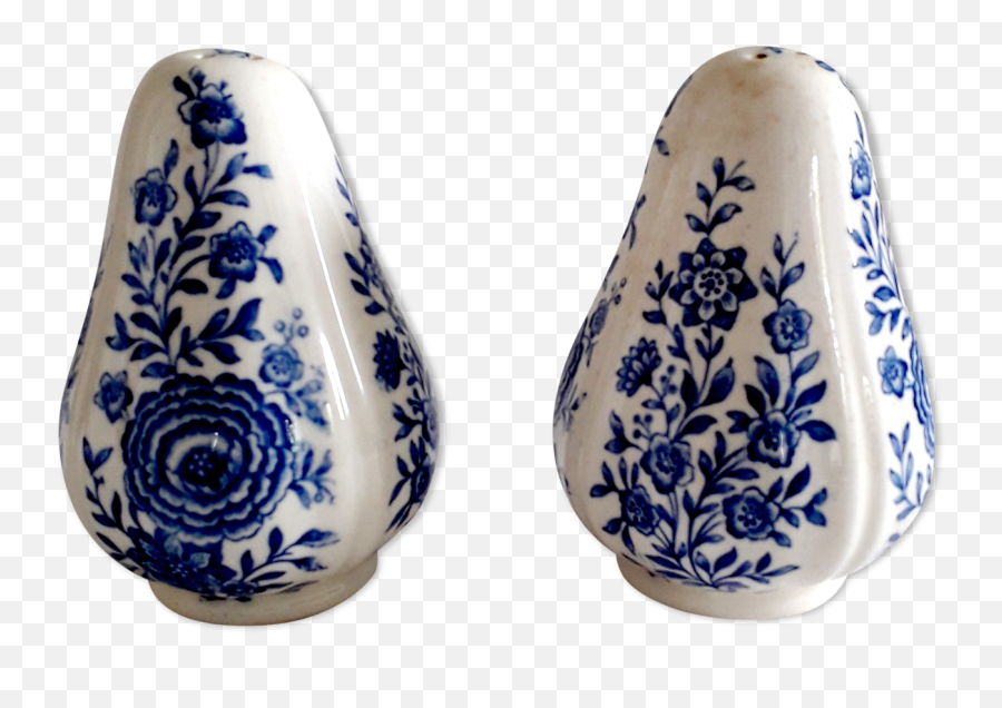 Salt And Pepper Shaker - Ceramics Porcelain And Earthenware Blue Good Condition Classic 2wq2gcww Blue And White Porcelain Png,Salt Shaker Transparent Background