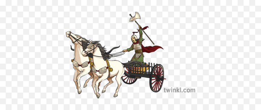 Fu Hao In Chariot Illustration - Twinkl Fu Hao Twinkl Png,Chariot Png