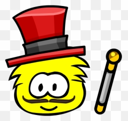 Great Puffle Circus Ringmaster - Club Penguin Blue Puffle Club Penguin Pink Puffle Png,Ringmaster Png