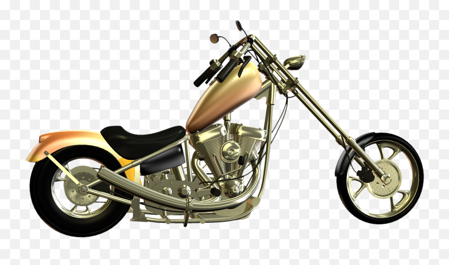 Chopper Motorcycle Accessories Moped - Retro Cool Motorcycle Chopper Motorcycle Png,Motorcycle Transparent Background