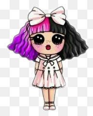 Report Abuse - Kawaii Draw So Cute Girl Clipart Full Size Melanie Martinez Cute Drawing Png,Girl Transparent