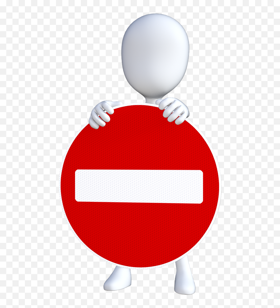 No Entry Stop Business - Clipart Sens Interdit Gratuit Png,Restricted Png