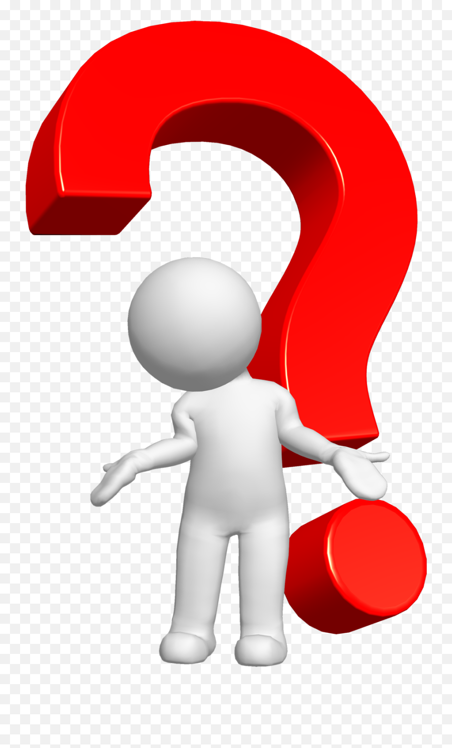 Manager Clipart Person Question Mark - Question Mark Gif Png,X Mark Transparent Background