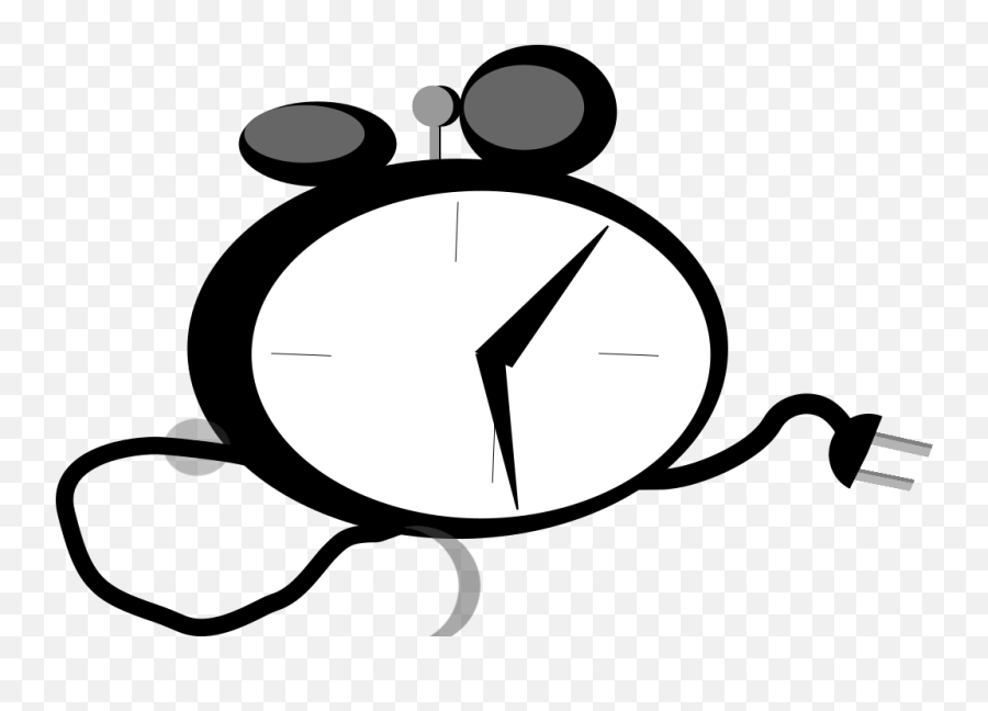 Alarm Clock Svg Clip Arts Download - Alarm Clock Clip Art Png,Cartoon Clock Png