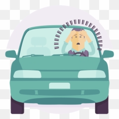 Peter Once Had A Panic Attack While Driving - Cartoon Full Clip Art Png,Driving Png