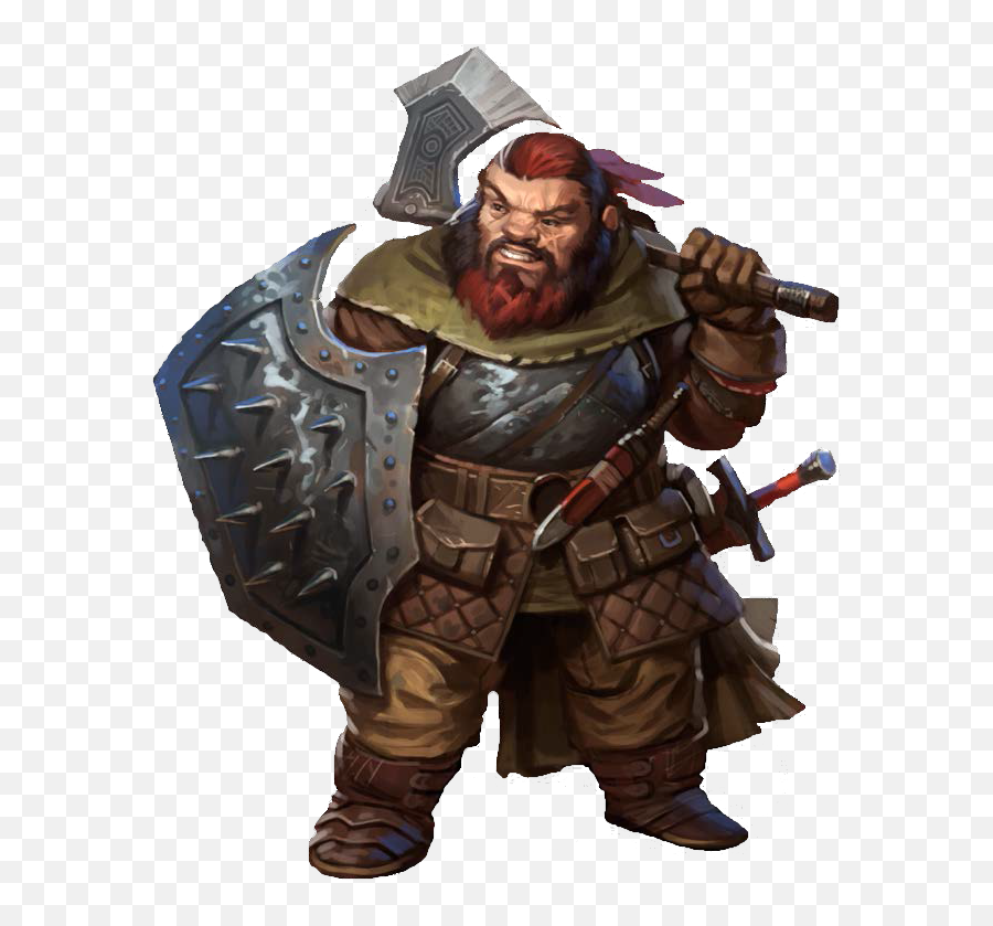 Pathfinder Roleplaying Game Dungeons U0026 Dragons Dwarf Warrior - Dungeons And Dragons Dwarf Png,Warrior Transparent Background