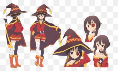 Kono Subarashii Sekai Ni Shukufuku O - Megumin Konosuba Png,Megumin Png