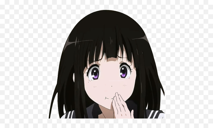 Smug Hyouka Face - Memes Anime Png,Anime Face Transparent.