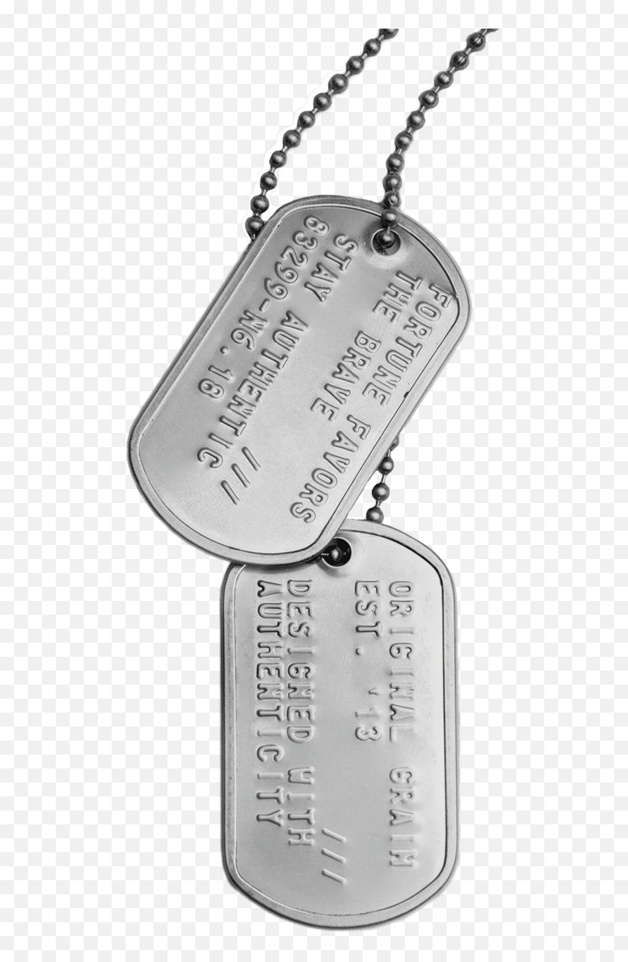 Military Dog Tag - Solid Png,Dog Tag Png