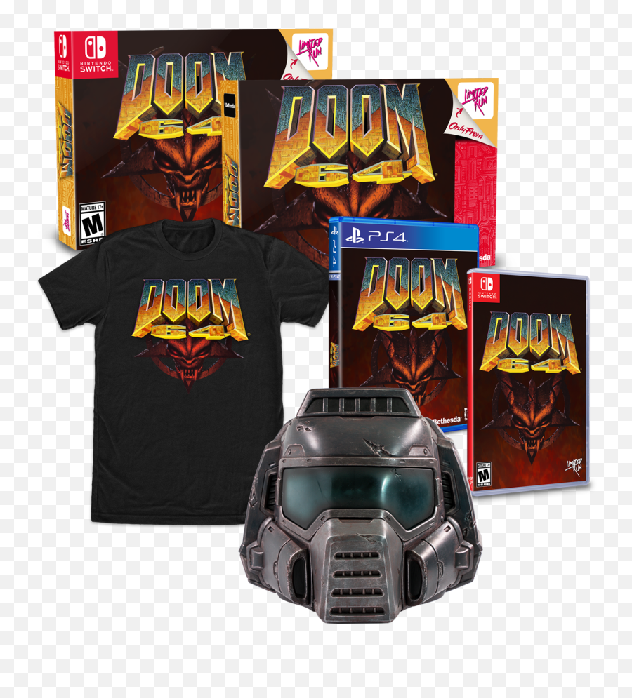 Doom Slayer Bundle - Doom 64 Limited Run Png,Doomguy Png