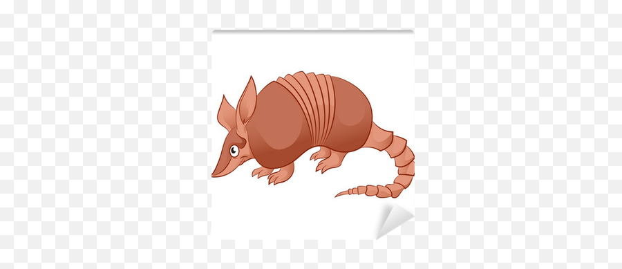 Armadillo Wall Mural U2022 Pixers - We Live To Change Imagen De Armadillo Caricatura Png,Armadillo Png