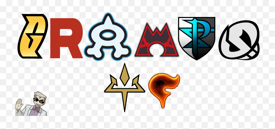 Pokemon Evil Team Logos Png Magma Logo