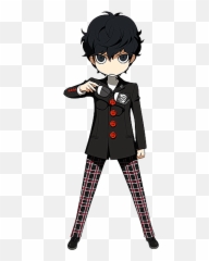 Download 17 Aug - Persona Q2 Character Art Png Image With No Joker Persona Q,Persona Png