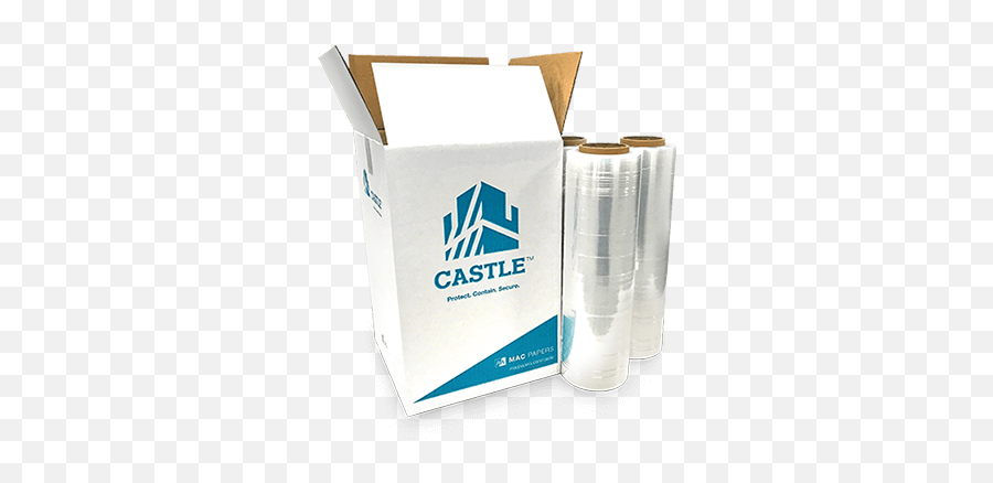 Mac Papers Adds Stretch Film To Its Castle Packaging - Cylinder Png,Stretch Films Logo