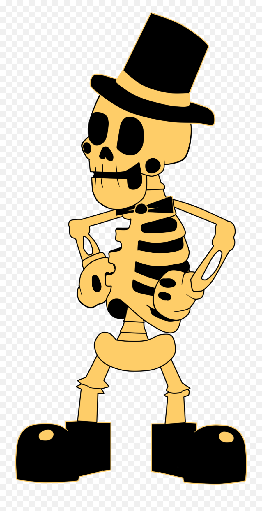 Spooky Scary Skeletons Png - Bendy And The Ink Machine Skeleton,Spooky Transparent