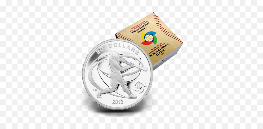 1 Oz Fine Silver Coin - Coin Png,World Baseball Classic Logo