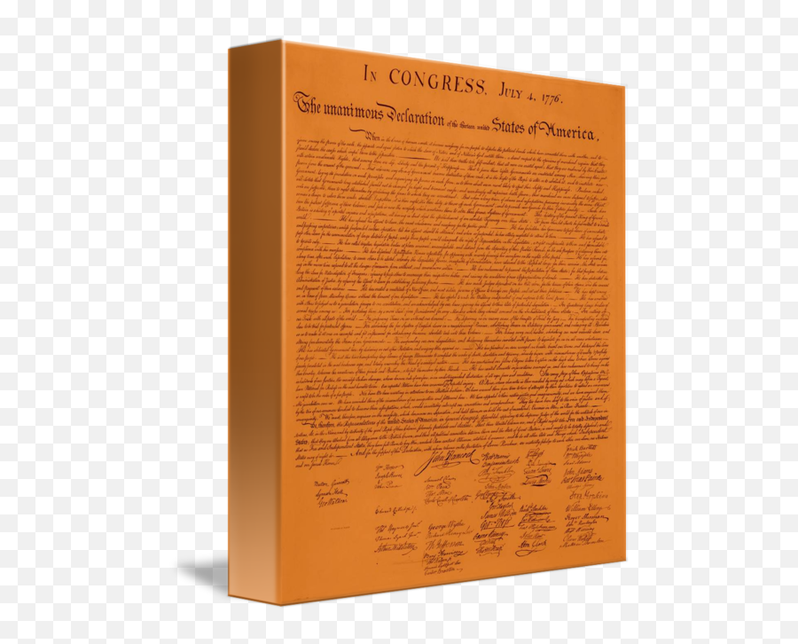 Declaration Of Independence Aged By L Brown - Declaration Of Independence Png,Declaration Of Independence Png