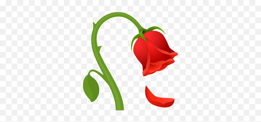 Wilted Flower Icon - Wilted Rose Emoji Png,Flower Icon Vector