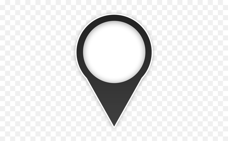 Download Hd White Map Marker Png Transparent Image - Map Tag Icon Png,Location Icon Word