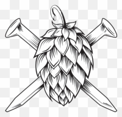 Hop Black And White - Hop Drawings Png,Hops Png