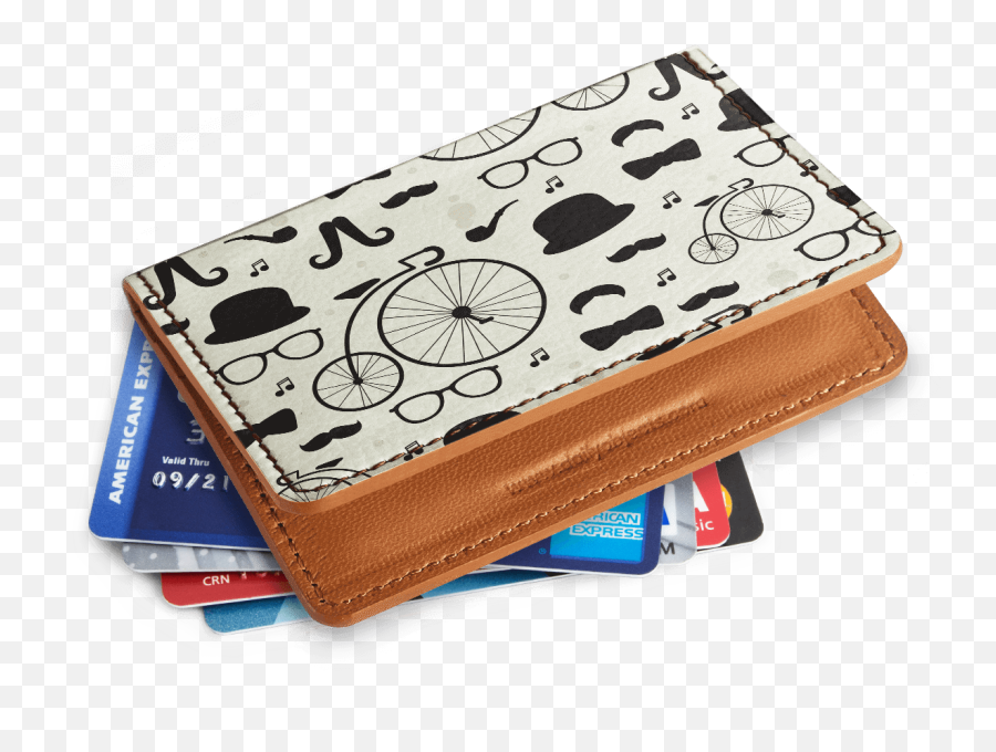 Dailyobjects Hipster Icons Card Wallet Buy - Stylish Png,Hipster Icon