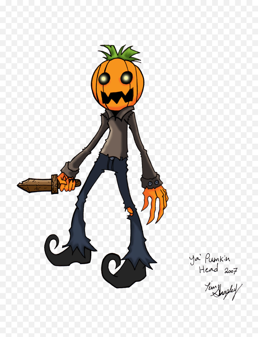 Download Steve The Pumpkin - Head Cartoon Full Size Png Cartoon,Pumkin Png