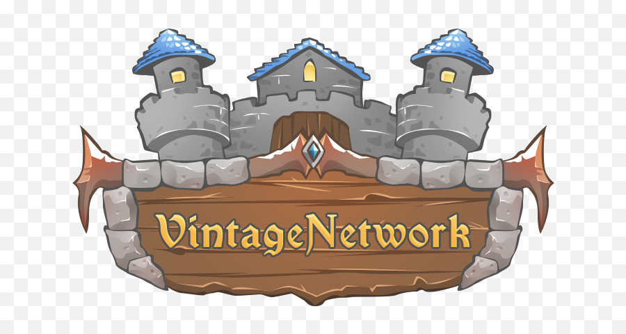 Vintagenetwork - Minecraft Castle Logo Png,Discord Server Icon