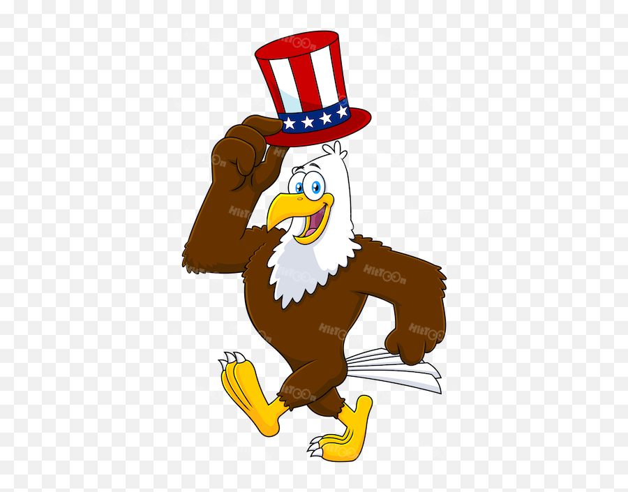 Eagle Cartoon Characters - Eagle Cartoon Character Png,Cartoon Icon Images