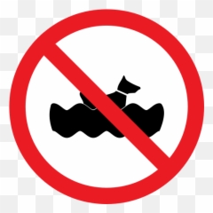 Forbidden Dog Dogs Prohibition Signal Swimming To - No Guns Background png