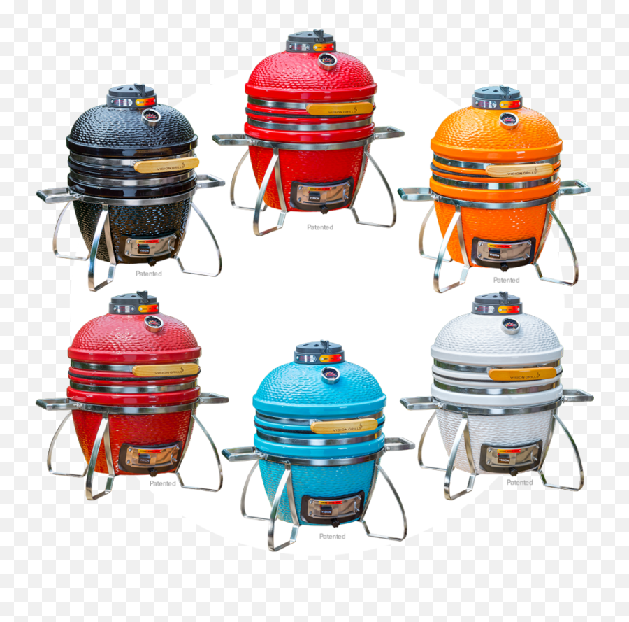 Kamado Grills Cadet Series - Classic Finish Vision Grills Vision Cadet Kamado Grill Png,Icon Hybrid Kamado Grill