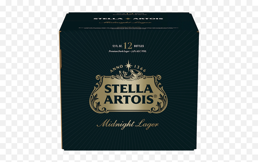 Stella Artois Midnight Lager - Stella Artois Png,Stella Artois Logo Png