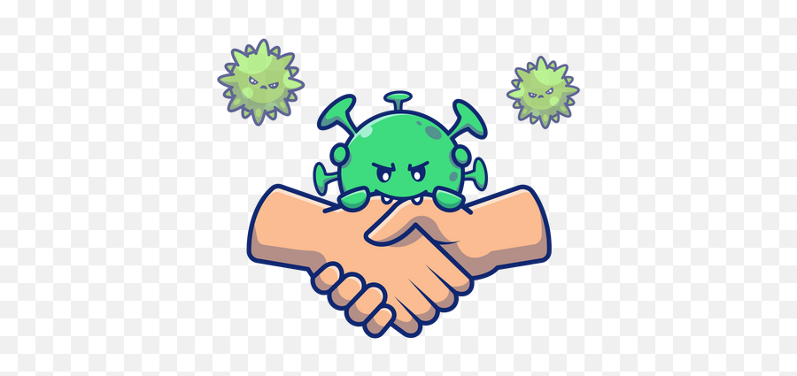 Handshake Icon - Download In Colored Outline Style No Hand Shake Cartoon Png,Killing Floor Icon