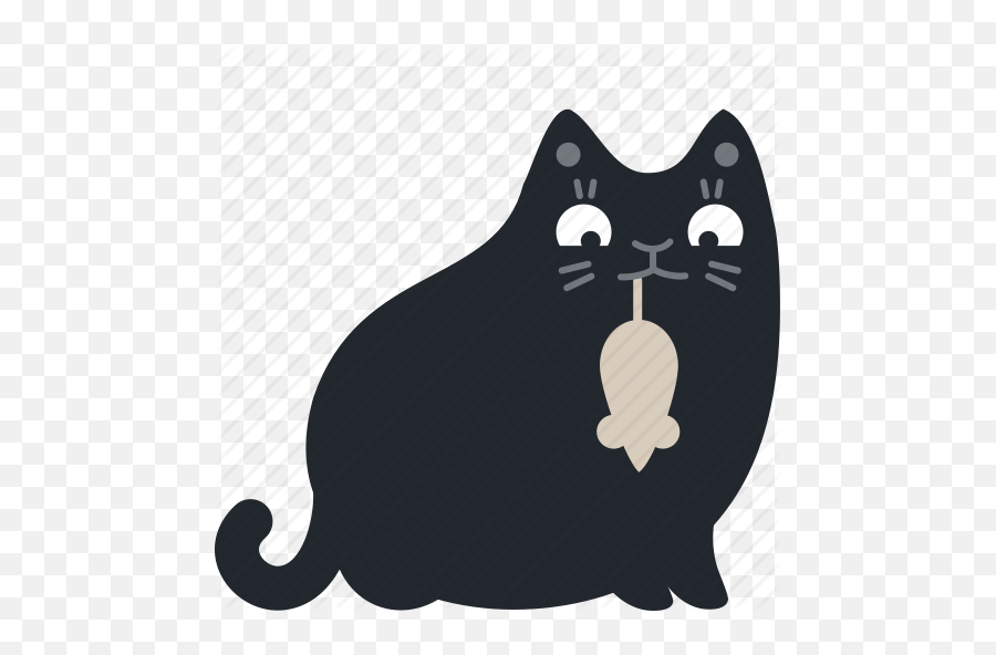 Cat Icon Png 424895 - Free Icons Library Cat And Mouse Icon,Black Cat Png