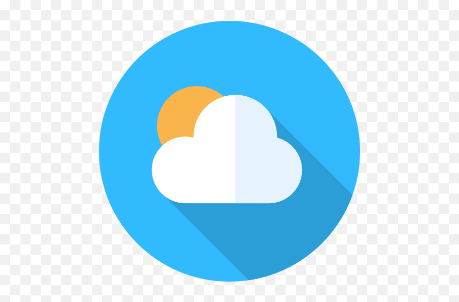Clouded - Free Weather Icons Vertical Png,Icloud Icon Download