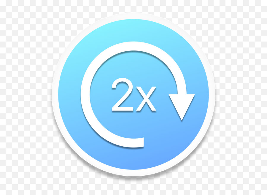 Speedifier - Control Video Speed In The Web On The Mac App Store Dot Png,X2 Icon