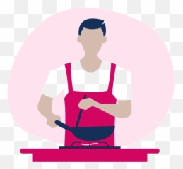 Kovafoodcom Okra - Food Panda Cooking Gif Png,Gif Icon Psd