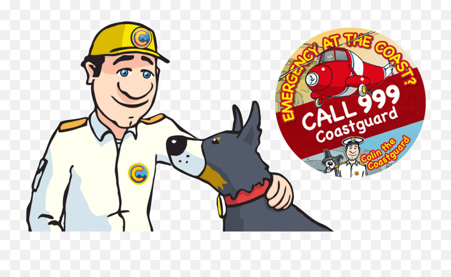 Colin The Coastguard Friends - People That Help Us Collar Png,Rocky Dog Icon