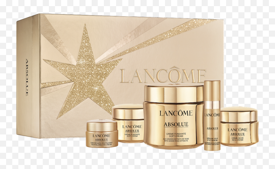 Absolue Soft Cream 60ml Holiday Set Pampermy - Lancome Absolue Gift Set Png,Fashion Icon Iris Apfel