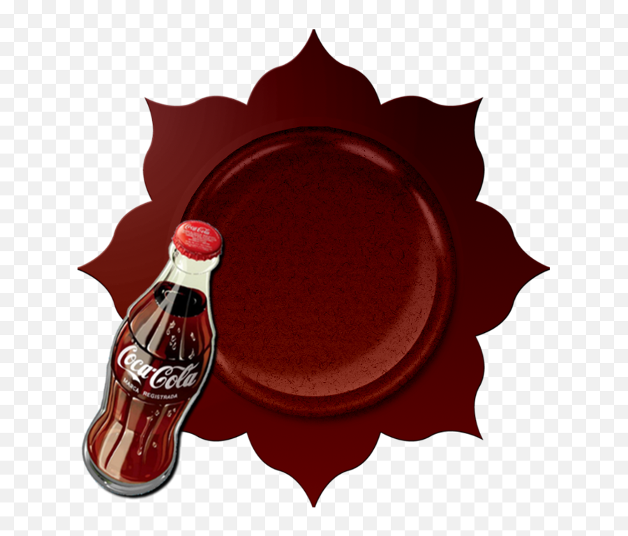 Monica Michielin Alphabets Dark Red Classic Font Coca - Cola Circle Sticker Label Png,Coke Bottle Icon