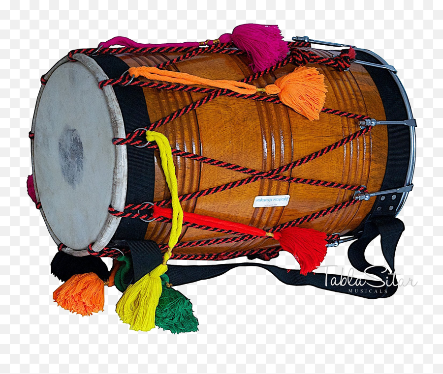 Dhol Png File Mart - Bhangra Dhol,Bass Drum Png