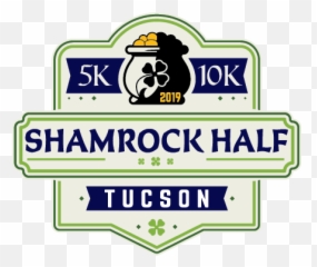 2019 U2014 Tucson Shamrock Half Marathon 10k 5k Race - Half Marathon Png,Shamrock Png