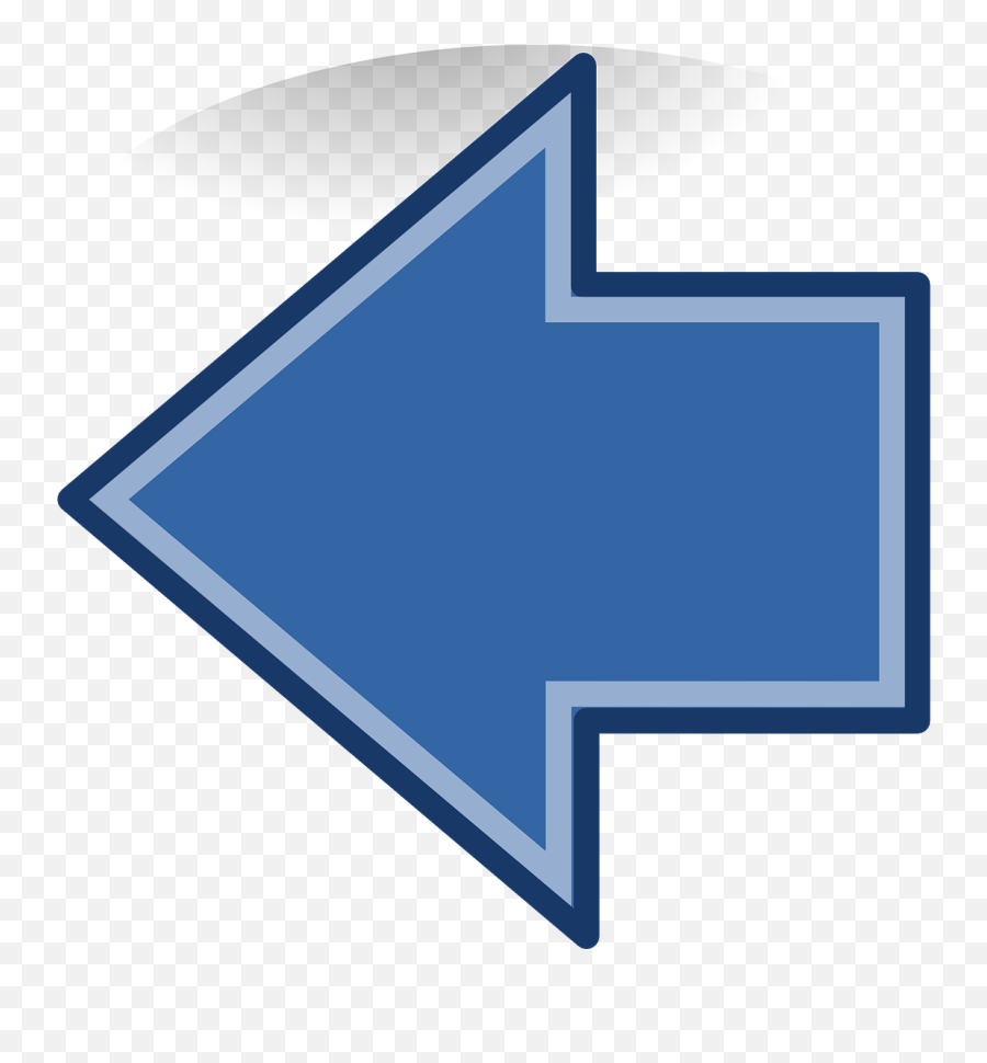 Arrow Left Blue Icon Button Png Image - Flecha Izquierda Azul Png,Flecha Png