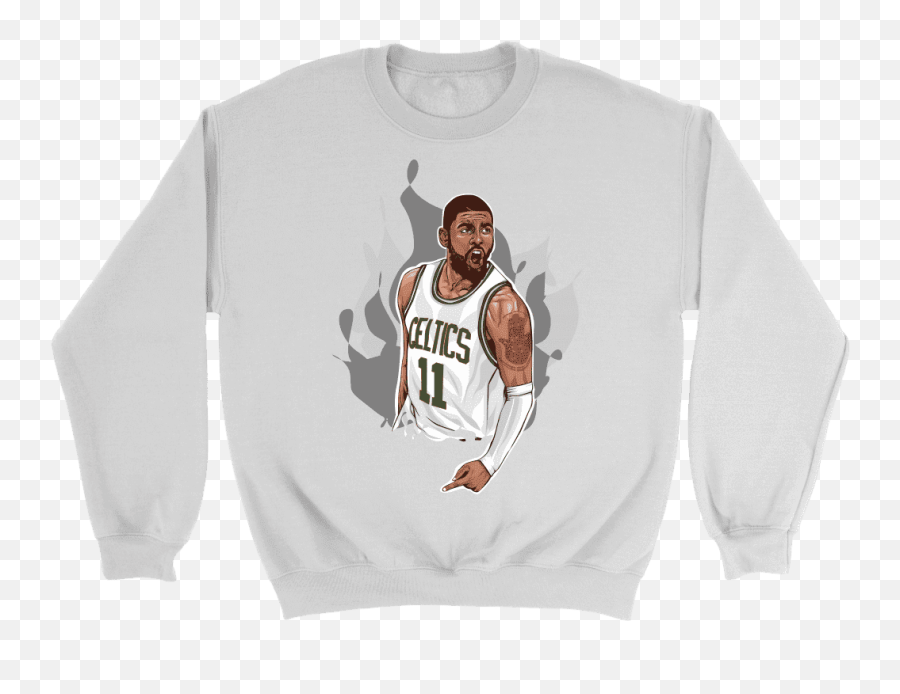 2k Cover Kyrie Sweatshirt - Japanese Crewneck Sweatshirt Png,Kyrie Png