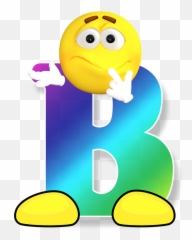 Alphabets By Monica Michielin Smiley Alphabet Emoticon - Letter Smiley png