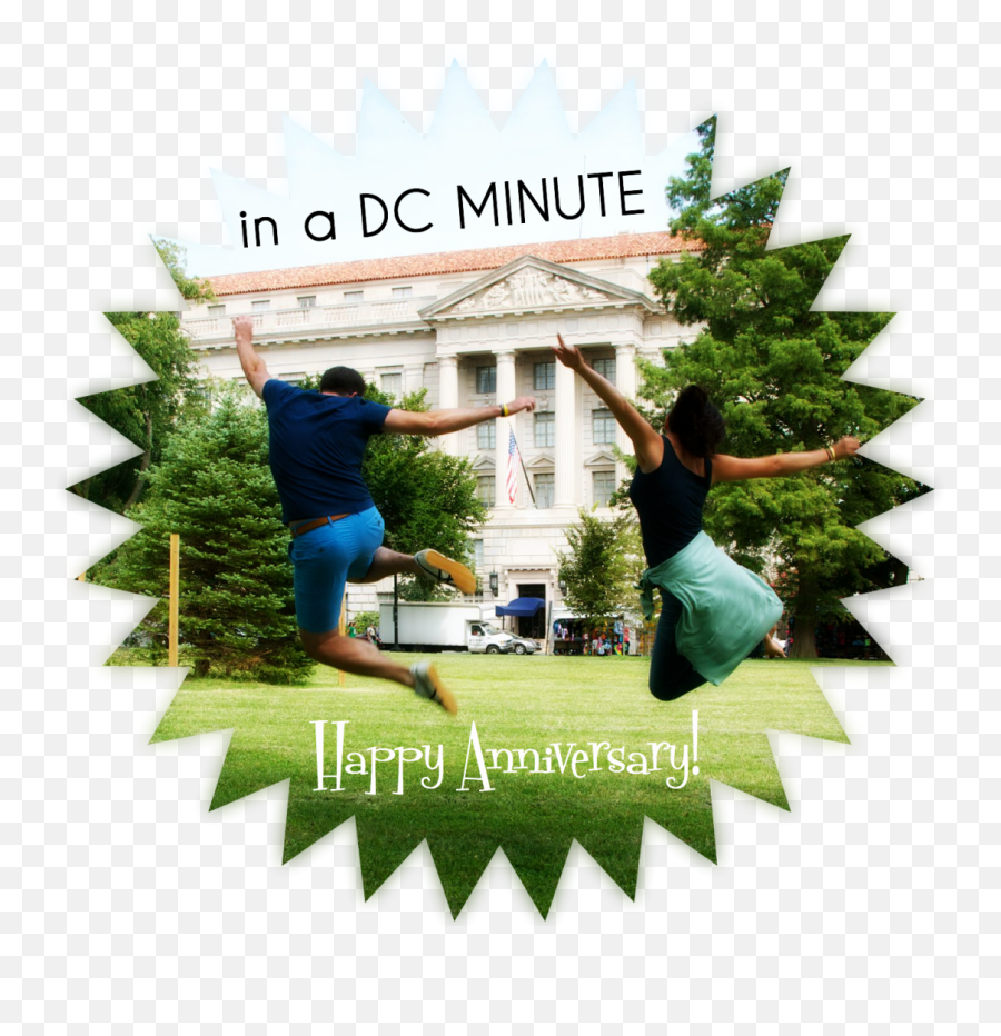 Happy 1st Anniversary Dc Minute - In A Dc Minute Png,Happy Anniversary Png