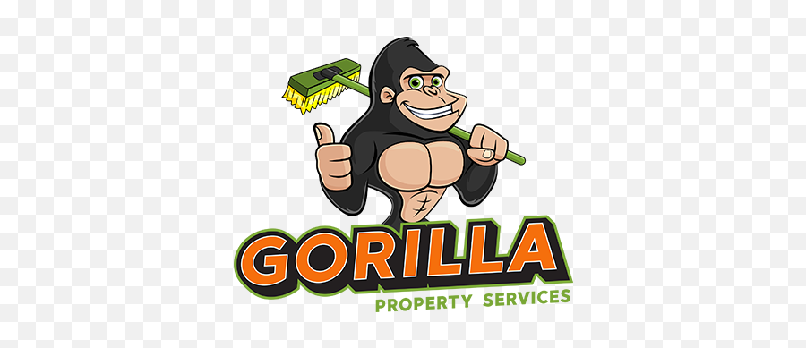 Gorilla Property Services Quality Maintenance - Gorilla Property Services Halifax Png,Gorilla Cartoon Png