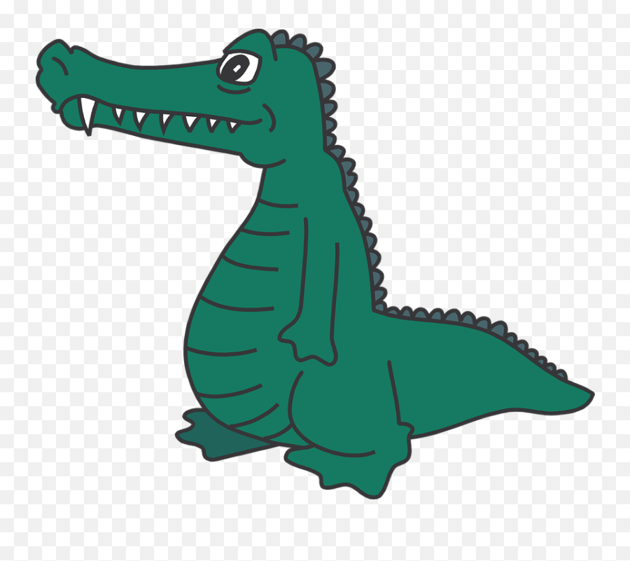 Free Vector Graphic - Draw An Alligator Standing Up Png,Aligator Png