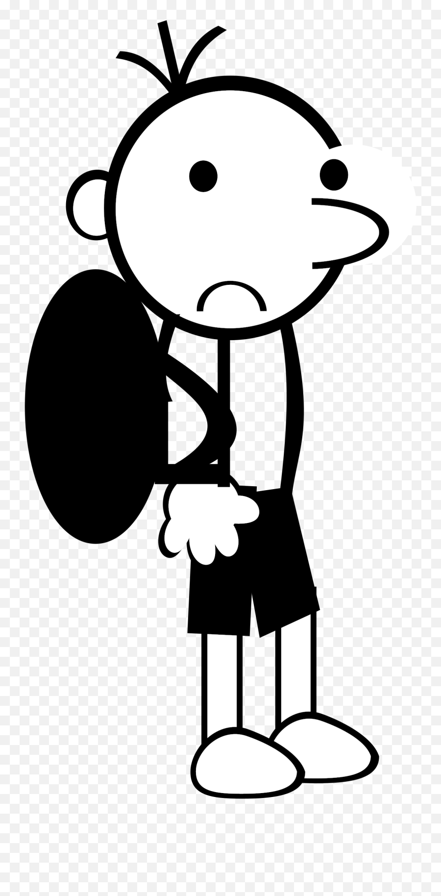 Library Of School Boy Jpg Black And White - Student Stick Figure Png,Sad Girl Png
